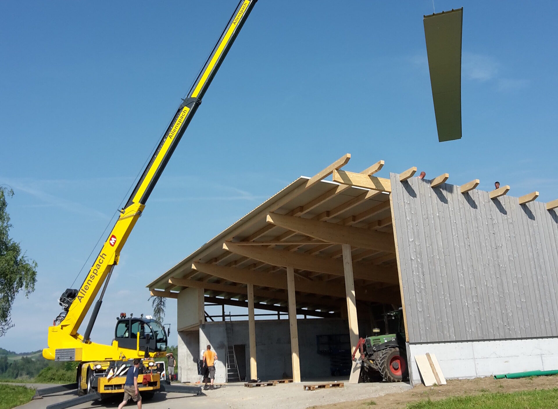 Allenspach Kran Industriehalle
