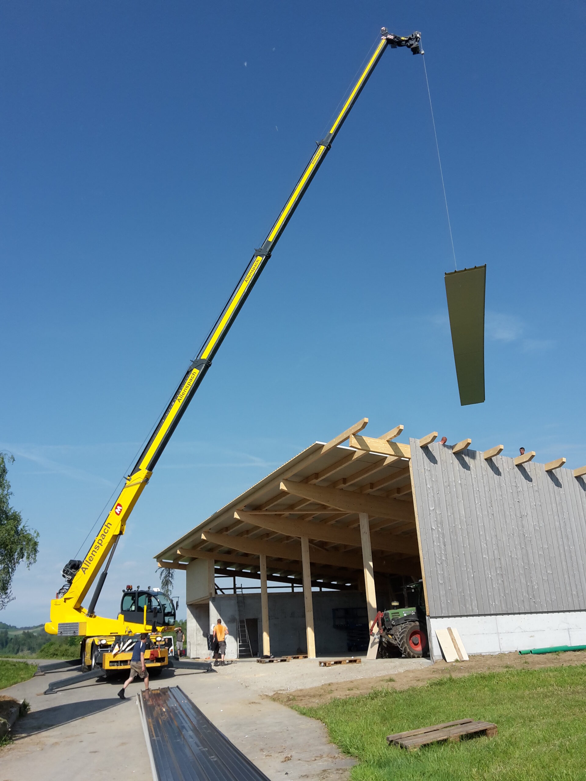 Allenspach Kran Industriehalle